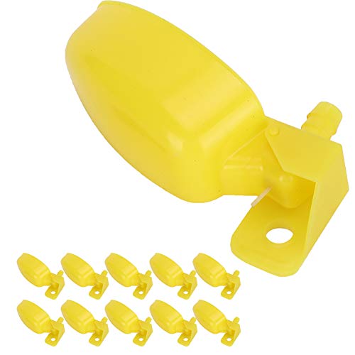Taidda- Waterers Quail Automatische Wachtel Waterers, Vogeltrinkbecher, Birds for Chicken Yellow Large Right von Taidda