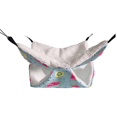Hamsternest, großer Raum, zum Aufhängen, Aufdruck, hält warm, doppellagig, Ruhetuch, Weihnachtstier, Blumen, Hamsterhöhle für Kaninchen, Hamster Hamsternest, großer Raum, zum Aufhängen, Aufdruck, hält warm, doppellagig, Ruhetuch, Weihnachtstier, Blumen, Hamsterhöhle für Kaninchen, Hamster von Tainrunse
