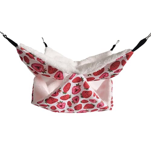 Hamsternest, großer Raum, zum Aufhängen, Aufdruck, hält warm, doppellagig, Ruhetuch, Weihnachtstier, Blumen, Hamsterhöhle für Kaninchen, Haustiere Hamsternest, großer Raum, zum Aufhängen, Aufdruck, hält warm, doppellagig, Ruhetuch, Weihnachtstier, Blumen, Hamsterhöhle für Kaninchen, Haustiere von Tainrunse