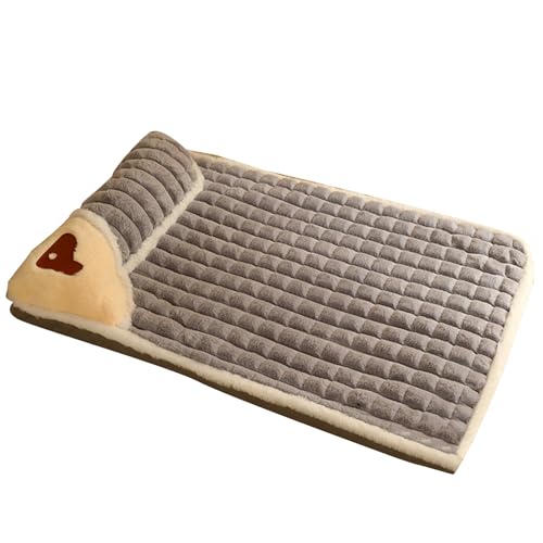 Hundebett Bequemes Nackenkissen Weiches Plüsch Katze Hund Winter Schlafbett Nest für Zuhause Katzenbett Hundebett Bequemes Nackenkissen Weiches Plüsch Katze Hund Winter Schlafbett Nest für Zuhause Katzenbett von Tainrunse