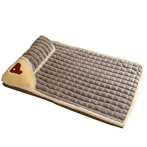 Hundebett Bequemes Nackenkissen Weiches Plüsch Katze Hund Winter Schlafbett Nest für Zuhause Katzenbett Hundebett Bequemes Nackenkissen Weiches Plüsch Katze Hund Winter Schlafbett Nest für Zuhause Katzenbett von Tainrunse