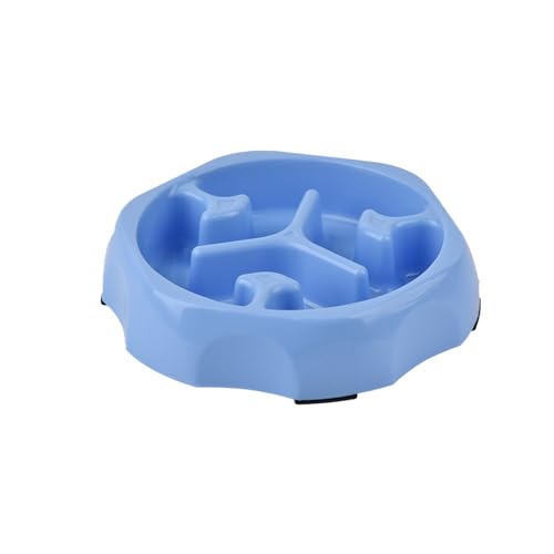 Tainrunse Futternapf für Haustiere, Kunststoff, für große Rassen, effektives langsames Fressen, runde Form, auslaufsicher, Blau Tainrunse Futternapf für Haustiere, Kunststoff, für große Rassen, effektives langsames Fressen, runde Form, auslaufsicher, Blau von Tainrunse