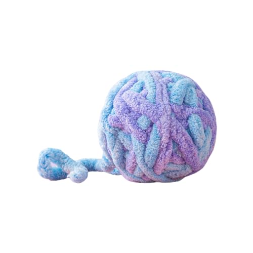 Tainrunse Garn Ball Spielzeug Attraktive Linderung Langeweile Stress Relief Katzen Ball Spielzeug Blau von Tainrunse
