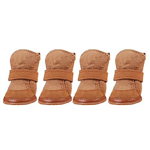 Tainrunse Haustierstiefel Baumwolle Regen Schnee Cartoon Haustier Welpen Schuhe Kältebeständig Atmungsaktiv Khaki M Tainrunse Haustierstiefel Baumwolle Regen Schnee Cartoon Haustier Welpen Schuhe Kältebeständig Atmungsaktiv Khaki M von Tainrunse