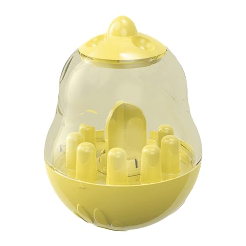 Tainrunse Hundespielzeug, um das Interesse an Futter zu erhöhen, mit verstellbarem Auslaufmund, interaktiver Futterspender, verbessert die Spielzeit, Appetit, lindert Langeweile, Gelb Tainrunse Hundespielzeug, um das Interesse an Futter zu erhöhen, mit verstellbarem Auslaufmund, interaktiver Futterspender, verbessert die Spielzeit, Appetit, lindert Langeweile, Gelb von Tainrunse