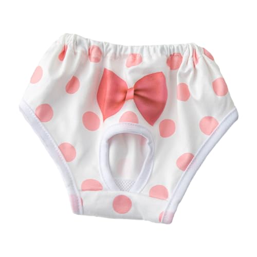 Tainrunse Hundewindeln für Wärmezyklus, modische Menstruationshose, Hündinnen, bequem, atmungsaktiv, verhindert Verschmutzung der Umwelt, Möbelschlösser, Rosa, Größe M Tainrunse Hundewindeln für Wärmezyklus, modische Menstruationshose, Hündinnen, bequem, atmungsaktiv, verhindert Verschmutzung der Umwelt, Möbelschlösser, Rosa, Größe M von Tainrunse
