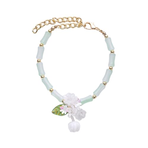 Tainrunse Katzenhalsband für Hunde, verstellbare Haustier-Halskette mit Verlängerungskette, Karabinerverschluss, Allergie, ultraleichter Schmuck für Katzen, Hunde, perfektes Verkleiden, Fotografie, Tainrunse Katzenhalsband für Hunde, verstellbare Haustier-Halskette mit Verlängerungskette, Karabinerverschluss, Allergie, ultraleichter Schmuck für Katzen, Hunde, perfektes Verkleiden, Fotografie, von Tainrunse