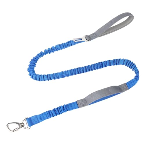 Tainrunse Pet Traction Rope Anti-Burst Strong Great Dog Seat Belt Pet Traction Leash Blue von Tainrunse