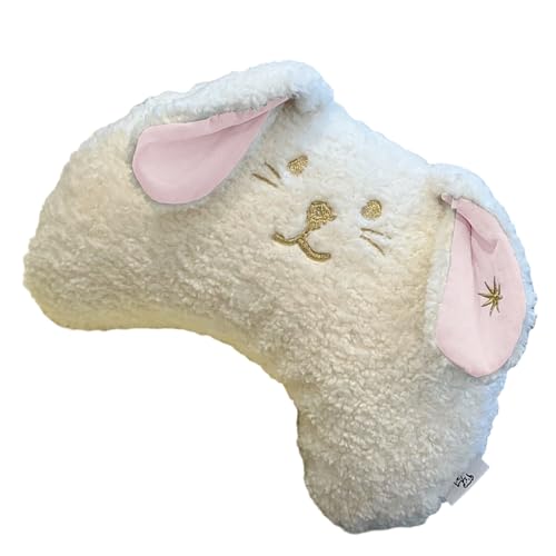 Tainrunse Restful Sleep Haustierkissen, bequem, beruhigend, weicher Plüsch, Nackenschutz, Gelenkentlastung, U-förmig, Rosa Tainrunse Restful Sleep Haustierkissen, bequem, beruhigend, weicher Plüsch, Nackenschutz, Gelenkentlastung, U-förmig, Rosa von Tainrunse