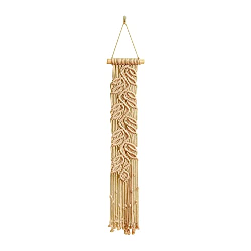 Tainrunse Wandbehang, Wandteppich, Dekoration, einfarbig, Boho-Pflanzenelement, Wanddecke, Wanddekoration, Rosa Tainrunse Wandbehang, Wandteppich, Dekoration, einfarbig, Boho-Pflanzenelement, Wanddecke, Wanddekoration, Rosa von Tainrunse