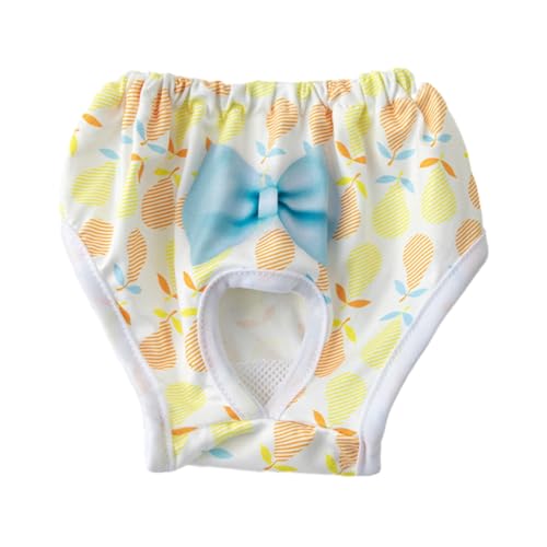 Tainrunse Weiche, bequeme Menstruationshose, modische Hundewindeln für Hündinnen, atmungsaktiv, verhindert Verschmutzung der Umgebung, Möbel, schließt Feuchtigkeit ein, Gelb, Größe S Tainrunse Weiche, bequeme Menstruationshose, modische Hundewindeln für Hündinnen, atmungsaktiv, verhindert Verschmutzung der Umgebung, Möbel, schließt Feuchtigkeit ein, Gelb, Größe S von Tainrunse