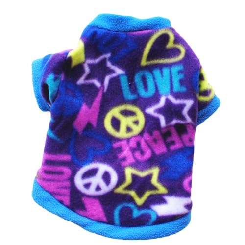 Winterkleidung für Hunde und Welpen, weich, warm, Herzmotiv, Sternenmuster Winterkleidung für Hunde und Welpen, weich, warm, Herzmotiv, Sternenmuster von Tainrunse