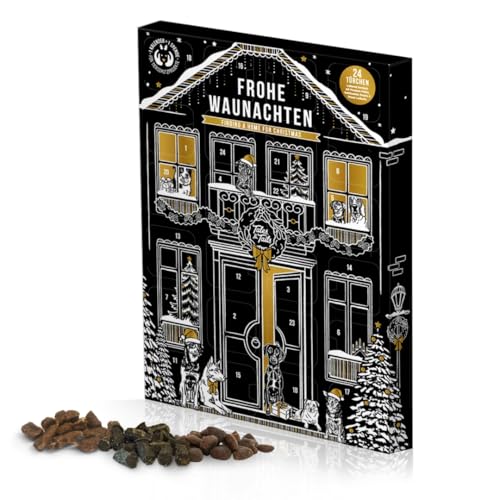 Tales & Tails Adventskalender für Hunde 24 Türchen - perfekt für eure Bindung in der Vorweihnachtszeit - Leckerli, softes Trockenfutter, funktionale Snacks von Tales & Tails PAWESOME FOOD FOR PETS