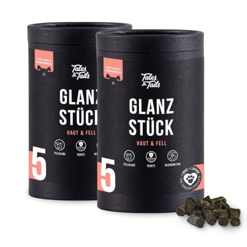 Tales & Tails Glanzstück Haut und Fell-Snack für Hunde- 2 Dosen 650g Tales & Tails Glanzstück Haut und Fell-Snack für Hunde- 2 Dosen 650g von Tales & Tails PAWESOME FOOD FOR PETS