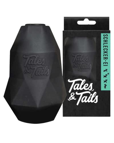 Tales & Tails - Schlecker-Ei | Hundespielzeug zum Befüllen | Hundefutter & Hundeleckerli | Langanhaltende Beschäftigung | Natürliche Materialien von Tales & Tails PAWESOME FOOD FOR PETS