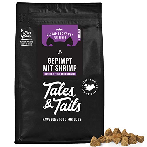 Tales & Tails - Trainingsleckerli Fisch I Sorte: Shrimp I nur 1 Zutat I getreidefrei I zuckerfrei I 70g I hohe Akzeptanz Tales & Tails - Trainingsleckerli Fisch I Sorte: Shrimp I nur 1 Zutat I getreidefrei I zuckerfrei I 70g I hohe Akzeptanz von Tales & Tails PAWESOME FOOD FOR PETS