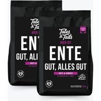 Tales & Tails Softes Trockenfutter Ente gut, alles gut 2x4 kg Tales & Tails Softes Trockenfutter Ente gut, alles gut 2x4 kg von Tales & Tails