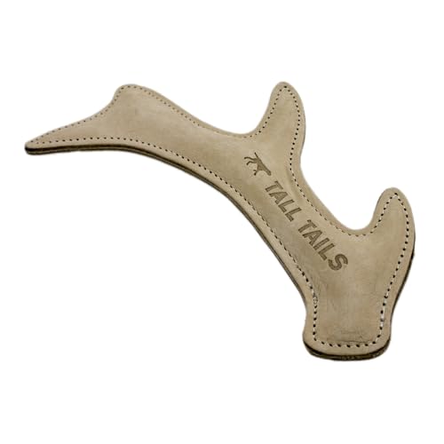 Tall Tails Hunde Naturleder Geweih Apportierspielzeug für Hunde von Tall Tails