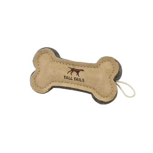 Tall Tails Hundespielzeug Knochen, Naturleder, 15,2 cm von Tall Tails