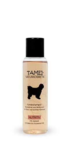 Tamei Bio Shampoo für Hunde - natürlich biologisch - für alle Fellarten und Fellfarben - 100 ml (Nutritiv frisch) - vegan von Tamei