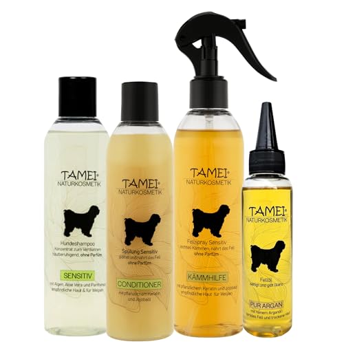 Tamei Sensitiv Fellpflege 4er Set Tamei Sensitiv Fellpflege 4er Set von Tamei