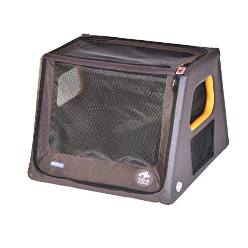 Tami - Aufblasbares Hundebox M - Dog Box Hundetransportbox Hund Autotransportbox Transportbox Falbare Hundekäfig von VWPEYY