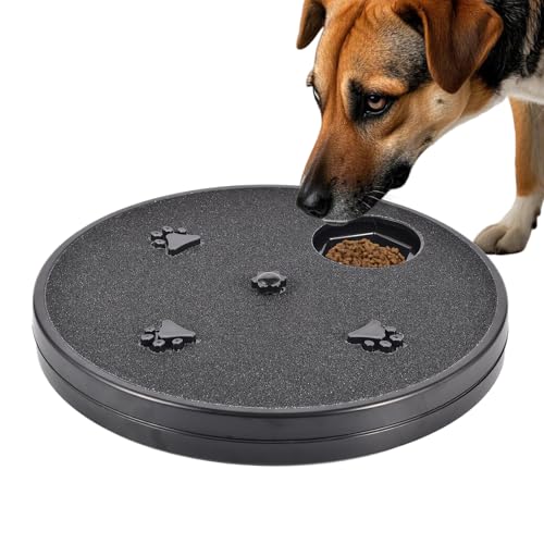 Tanakeji Hund Kratzbrett | Puzzle Spielzeug Drehbare Pad Mit Leckerli Box - Hund Nagelpflege Brett | Für Indoor Möbel Boden Auto Training FutterSuche Schnüffeln Tanakeji Hund Kratzbrett | Puzzle Spielzeug Drehbare Pad Mit Leckerli Box - Hund Nagelpflege Brett | Für Indoor Möbel Boden Auto Training FutterSuche Schnüffeln von Tanakeji