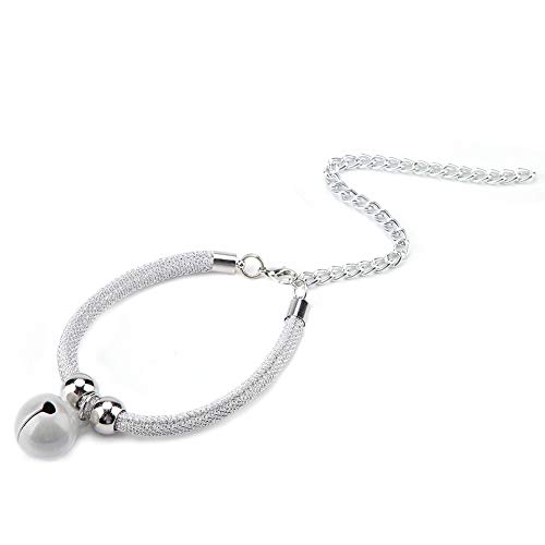 Tanant Halskette für Haustiere Im Japanischen Stil, Katzenglockenhalsband mit Verlängerungskette, Nylonzubehör, Haustierhalskette, Haustierhalskette, Katzenglockenhalsband mit Glocke Tanant Halskette für Haustiere Im Japanischen Stil, Katzenglockenhalsband mit Verlängerungskette, Nylonzubehör, Haustierhalskette, Haustierhalskette, Katzenglockenhalsband mit Glocke von Tanant
