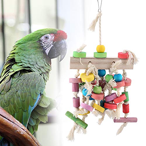 Tanant Papageien-Kauspielzeug, Haustier-Vogel-Kauspielzeug, Lustige Schaukel, Hängende Leiter, Kletterzubehör, Lustiges Vogelspielzeug, Hängendes Papageien-Kauspielzeug Tanant Papageien-Kauspielzeug, Haustier-Vogel-Kauspielzeug, Lustige Schaukel, Hängende Leiter, Kletterzubehör, Lustiges Vogelspielzeug, Hängendes Papageien-Kauspielzeug von Tanant