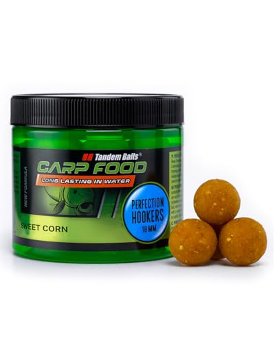 Tandem Baits Karpfen Futter Angelfutter Hakenköder Perfection Hookers 18 mm 120 g Zuckermais Tandem Baits Karpfen Futter Angelfutter Hakenköder Perfection Hookers 18 mm 120 g Zuckermais von Tandem Baits