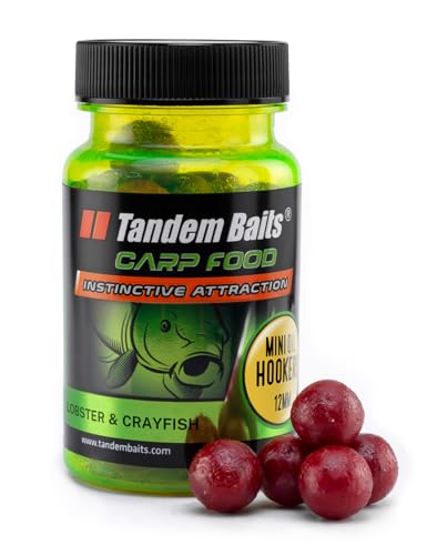 Tandem Baits Karpfen Futter Angelfutter Hakenköder Carp Food Mini Oil Hookers 12 mm 50 g Hummer Und Krebs von Tandem Baits