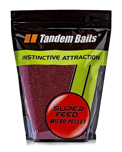 Tandem Baits Karpfen Futter Angelfutter Grundfutter Pellets Feeder SuperFeed Micro Pellet 2 mm 1 kg Live Citrus von Tandem Baits