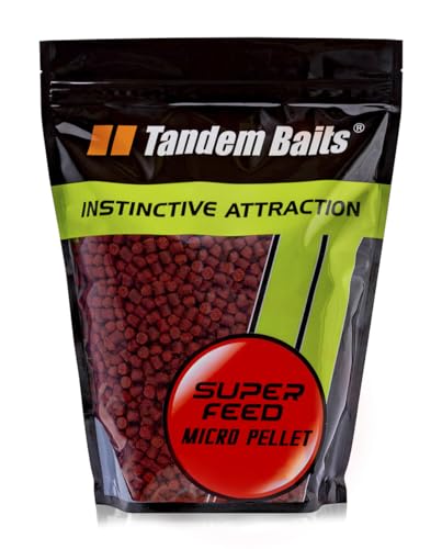 Tandem Baits Karpfen Futter Angelfutter Grundfutter Pellets Feeder SuperFeed Micro Pellet 6 mm 1 kg Live Citrus von Tandem Baits