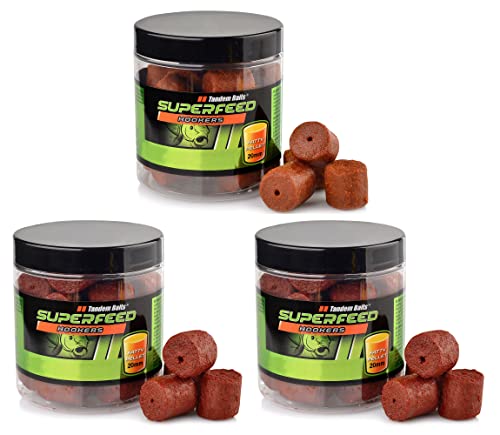 Tandem Baits Karpfen Futter Angelfutter Haken Pellets SuperFeed Hook Fatty Pellet 3-er Set 20 mm 150 g Flavour Mix Frucht Tandem Baits Karpfen Futter Angelfutter Haken Pellets SuperFeed Hook Fatty Pellet 3-er Set 20 mm 150 g Flavour Mix Frucht von Tandem Baits