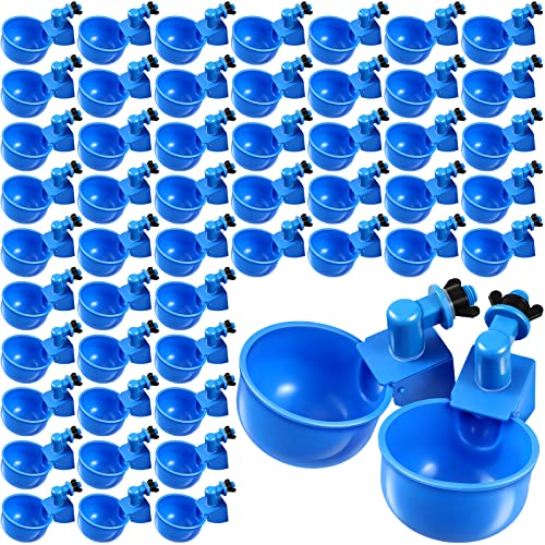 Tanlade 50 Packungen Hühnerbecher, Huhn Wasser Feeder, Huhn Waterer Automatisches Waterer Kit, Geflügelbewässerung für Küken, Ente, Gans, Truthahn und Häschen Tanlade 50 Packungen Hühnerbecher, Huhn Wasser Feeder, Huhn Waterer Automatisches Waterer Kit, Geflügelbewässerung für Küken, Ente, Gans, Truthahn und Häschen von Tanlade