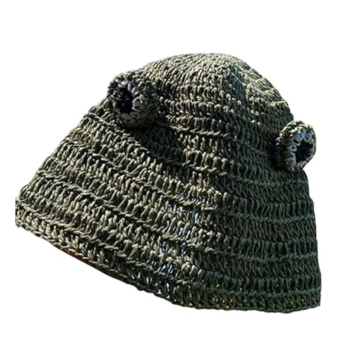 Strohhut Fischerhut mit Seil Winddicht Nette Kleine Frosch Visier Visier Sonnenhut für den täglichen Zyklus Hund tragen Strohhut Fischerhut mit Seil Winddicht Nette Kleine Frosch Visier Visier Sonnenhut für den täglichen Zyklus Hund tragen von Tanmo