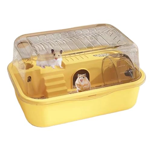 Hamsterkäfig Kleintierkäfig, Large Nagerkäfig Mäusekäfig Hamster Zweistöckiger Klein Käfig, Lüftungsgitter, Transparentes Dach, Abnehmbares Hamster-Sicherheitskäfig Für Kleintiere Hamsterkäfig Kleintierkäfig, Large Nagerkäfig Mäusekäfig Hamster Zweistöckiger Klein Käfig, Lüftungsgitter, Transparentes Dach, Abnehmbares Hamster-Sicherheitskäfig Für Kleintiere von Tanxemery