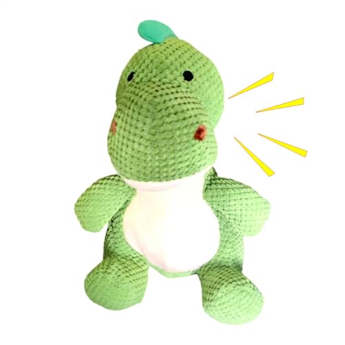 Haustierplüschspielzeug, quietschendes Kauenspielzeug für Hund | Animal Puppy Interactive Teether Supplies | Dinosaurierform Design süßes Haustier Welpe Quietschendes Spielzeug für kleine, mittlere gr Haustierplüschspielzeug, quietschendes Kauenspielzeug für Hund | Animal Puppy Interactive Teether Supplies | Dinosaurierform Design süßes Haustier Welpe Quietschendes Spielzeug für kleine, mittlere gr von Tanxemery
