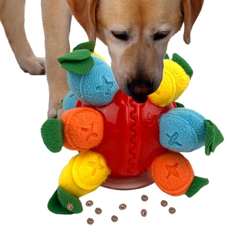 Hunde-Puzzleball, interaktiver Sniffle-Leckerli-Ball | Interaktiver Schnüffelball im Karotten-Design - Tragbares Schnüffelspielzeug mit Ton fördert das Training der Nahrungssuche Hunde-Puzzleball, interaktiver Sniffle-Leckerli-Ball | Interaktiver Schnüffelball im Karotten-Design - Tragbares Schnüffelspielzeug mit Ton fördert das Training der Nahrungssuche von Tanxemery