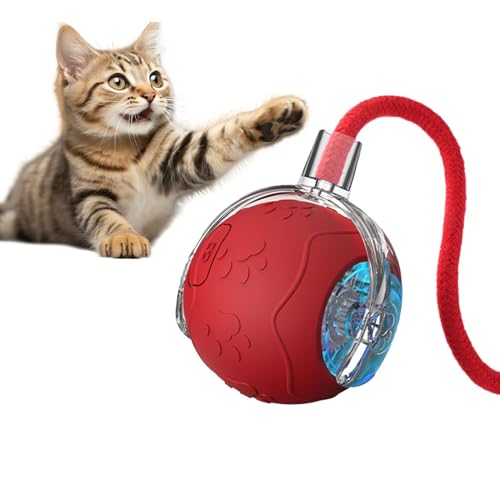 Interaktive Katzenspielzeug, bewegte Katzenball - Puzzle -Katzenspielzeug intelligenter Sensing Rolling Ball | Batteriebetriebene PET-Katzenzubehör für Innenkatzen, gelangte Katzen, kleine und mittler Interaktive Katzenspielzeug, bewegte Katzenball - Puzzle -Katzenspielzeug intelligenter Sensing Rolling Ball | Batteriebetriebene PET-Katzenzubehör für Innenkatzen, gelangte Katzen, kleine und mittler von Tanxemery