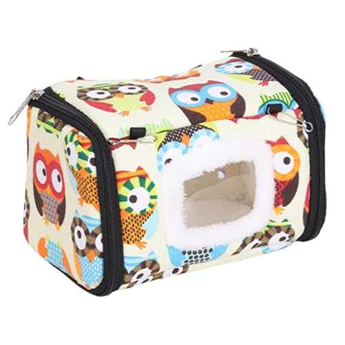 Nest für Wellensittiche, Vogelnest für Käfig, Käfig, warm, Winter, Cartoon-Motiv, Zubehör für Papageienkäfig, verstecktes Schlafbett für Vögel für Wellensittiche, Wellensittiche, Wellensittiche, von Tanxemery