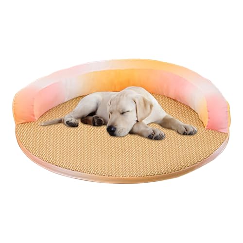 Tanxemery Kühlmatte Für Hunde - Abnehmbare Haustier Rattanauflage - Katzenmöbel & Kühlbett für Welpen & Senioren - für Haus, Wohnzimmer, Büro, Terrasse & Garten Tanxemery Kühlmatte Für Hunde - Abnehmbare Haustier Rattanauflage - Katzenmöbel & Kühlbett für Welpen & Senioren - für Haus, Wohnzimmer, Büro, Terrasse & Garten von Tanxemery