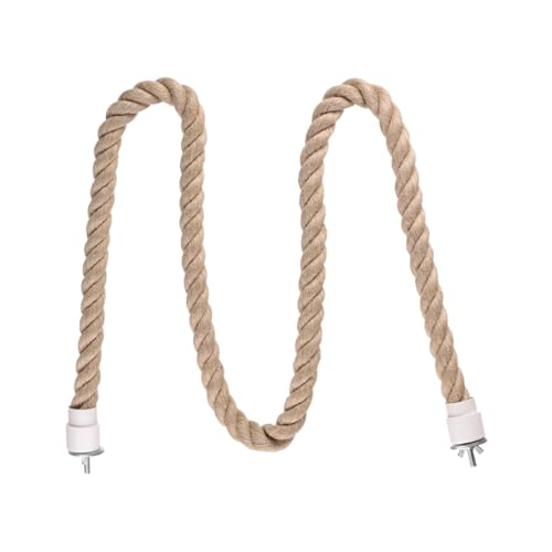 Tau-Sitzstange, Vogel Seil Parrot Climbing Rope Sitzstange Vogelspielzeug Vogel Spielzeuge Baumwollseil Schaukel Barsch Für Zuckergliedsschweinchen Vögel Kleine Tiere von Tanxemery