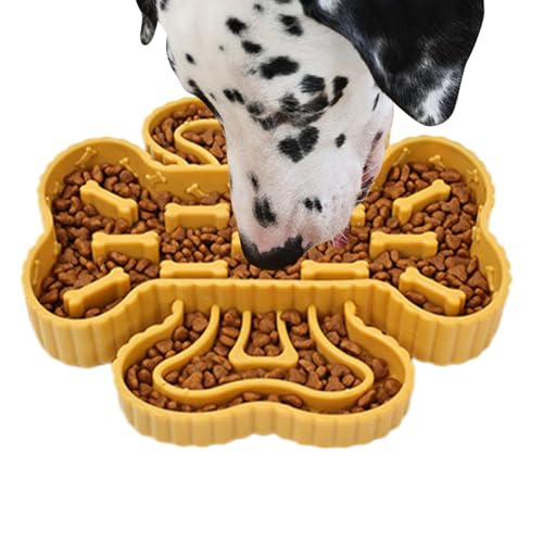 Hundefutter Napf Slow Feeder - Haustierfutterspender Mit Saugnapf,Auslaufsicher Anti-Verschlucken Lecknapf Für Unterwegs Indoor Outdoor Bei Welpen Training Und Langeweile Hundefutter Napf Slow Feeder - Haustierfutterspender Mit Saugnapf,Auslaufsicher Anti-Verschlucken Lecknapf Für Unterwegs Indoor Outdoor Bei Welpen Training Und Langeweile von Tanxier