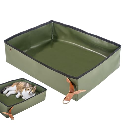 Reise Katzentoilette - Faltbare Katzentoilette | Platzsparende Und Tragbare Toilette Für Unterwegs Zuhause Wohnung Hotel Auto Camping Flugreise Reise Katzentoilette - Faltbare Katzentoilette | Platzsparende Und Tragbare Toilette Für Unterwegs Zuhause Wohnung Hotel Auto Camping Flugreise von Tanxier