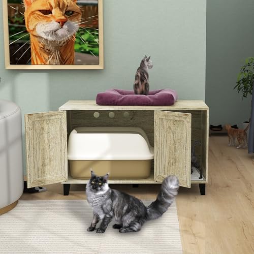 TaoHFE Katzentoilette Katzentoilette Möbel versteckt Big OKA von TaoHFE