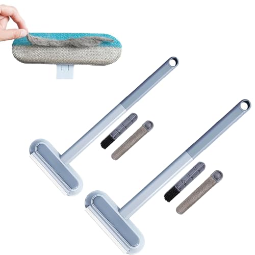 3 In 1 Pet Hair Remover, 2 Stück Tierhaarentferner Multifunktion Langen Griff, Wiederverwendbar Katzenhaarentferner Katzen Haarentferner, Für Kleidung, Teppiche, Auto, Außenbereich Tierhaare (45+61cm) 3 In 1 Pet Hair Remover, 2 Stück Tierhaarentferner Multifunktion Langen Griff, Wiederverwendbar Katzenhaarentferner Katzen Haarentferner, Für Kleidung, Teppiche, Auto, Außenbereich Tierhaare (45+61cm) von Tarange