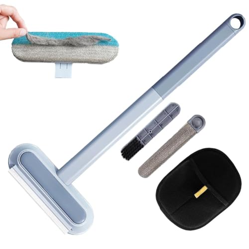 3 In 1 Pet Hair Remover, Tierhaarentferner Multifunktion Langen Griff, Wiederverwendbar Hundehaare Entfernen Katzen Haarentferner, Für Möbel, Kleidung, Teppiche, Auto, Außenbereich Tierhaare (45cm) 3 In 1 Pet Hair Remover, Tierhaarentferner Multifunktion Langen Griff, Wiederverwendbar Hundehaare Entfernen Katzen Haarentferner, Für Möbel, Kleidung, Teppiche, Auto, Außenbereich Tierhaare (45cm) von Tarange