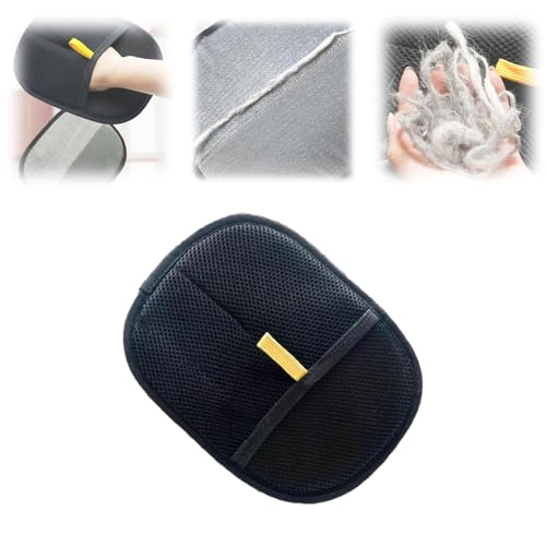 Tarange Fell Magnet, Pfotenmond Fellmagnet, 2025New Pet Hair Remover Glove, Static Katzen Handschuhe Fellpflege Für Glattes und Gesundes Fell, Für Kleidung, Sofas, Pet (1 Stück) von Tarange