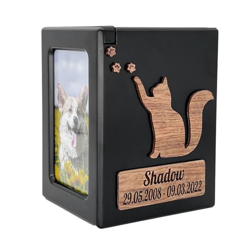 Tarngod Individueller Name und Datum, gravieren Sie Ihren Segentext, benutzerdefinierte Urne, Haustierurne für Hunde und Katzen, Souvenir-Holzkiste Tarngod Individueller Name und Datum, gravieren Sie Ihren Segentext, benutzerdefinierte Urne, Haustierurne für Hunde und Katzen, Souvenir-Holzkiste von Tarngod